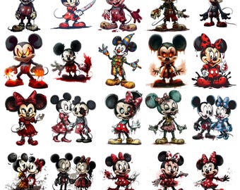 Halloween Mouse png, Halloween Sublimation, mouse horror Halloween png, Retro Halloween png, Halloween Pumpkin png