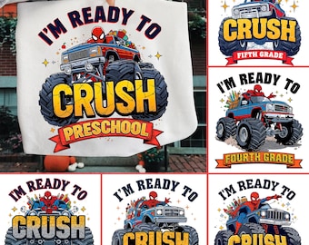 Héroe de la cena de preescolar listo para aplastar PNG, Pre K PNG, Listo para aplastar Pre K, Primer día de clases, Pre K, héroe de la cena png