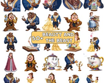 Princess beauty Png bundle, Tale As Old As Time Png, Beauty And The Beasst Png, Reading Png, Book Lover Png, Princess Trip Png