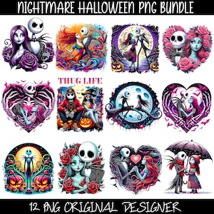 Halloween Nightmare Png bundle, Spooky Season Png, cartoon halloween Png, Horror Movies Png, Spooky Vibes Png, Horror Halloween Png
