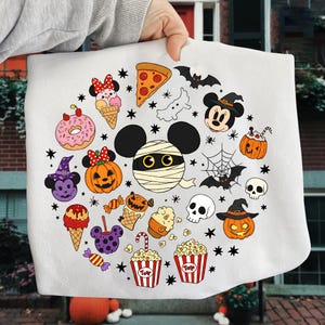 Retro Halloween Mouse And Friends Png, Mouse Not So Scary Png, Halloween Party 2025 png, halloween pumpkin png