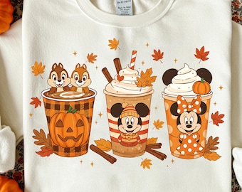 Maus Kürbis und Freund Png, Kürbis Herbstkaffee Png, Herbst Vibes Hemd Png, Hallo Herbst Png, Tis The Season png