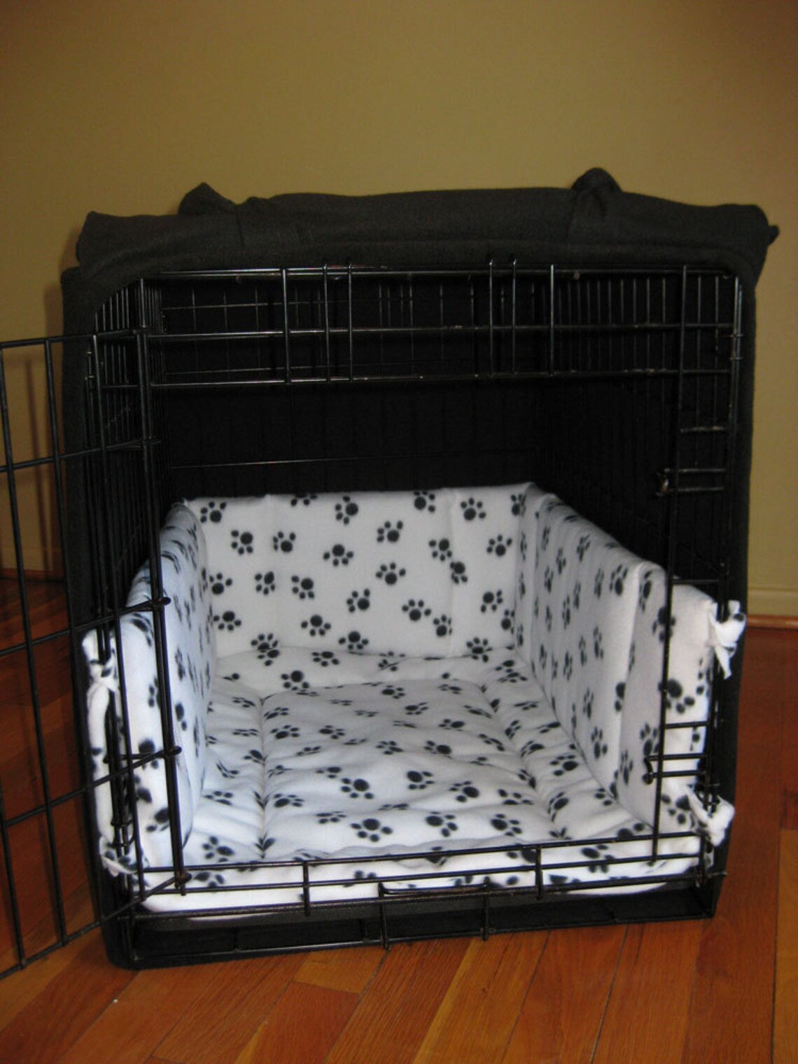 CUSTOM 24 Fleece Dog Crate Cover and Pad Etsy