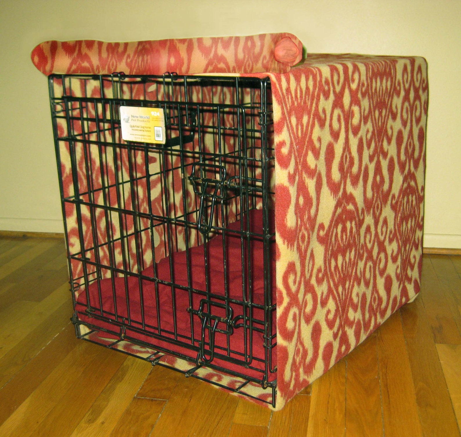 CUSTOM 24 Fleece Dog Crate Cover and Pad Etsy