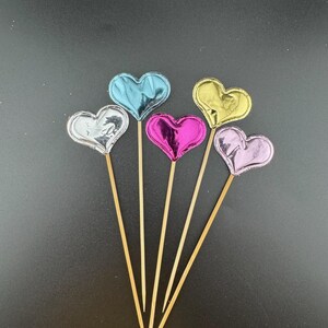 Valentines Picks for Charcuterie or Cake/Cupcake Toppers