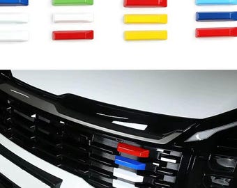 2025+ Kia Sportage NQ5 Facelift Grille Accent Trim | 4 Piece Front Grille Colour Inserts | Sportage Facelift Accessories