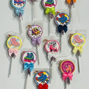 Roller Skating Lollipop Party Favors 12ct.