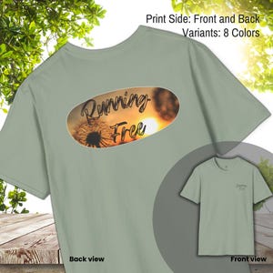 Running Free, Out-door Running Inspiration Tee, Motivational Unisex Softstyle T-Shirt, Fitness Tee, Inspirational Shirt, Workout Apparel