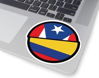 thumbnail image 2 of Puerto Rico Flag Vinyl Stickers Decals 2 of 11