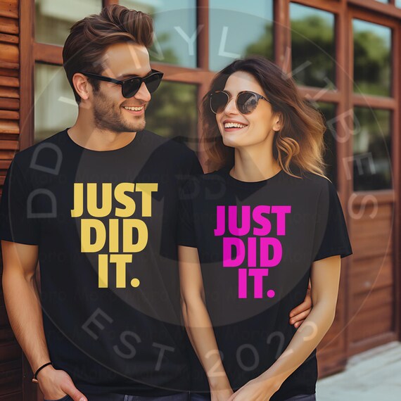 custom just do it shirts