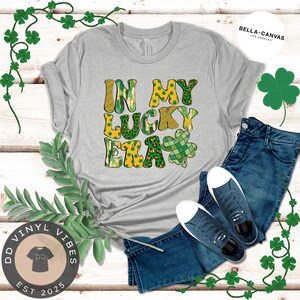 Lucky Era St Patricks Day Tee: Irish Shamrock Clover Shirt