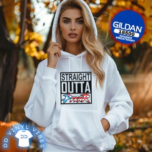 Straight Outta PfknR Hooded Sweatshirt: Puerto Rican Pride Streetwear