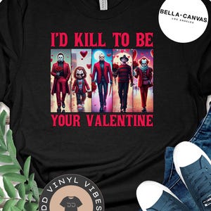 Horror Valentines T-Shirt: Spooky Unisex Tee