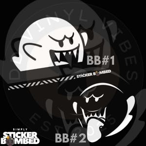 Big Boo Vinyl Sticker Decal: Car, Window, Bumper