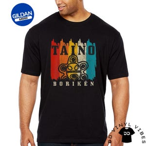 Taino Sun T-Shirt: Boriken Ethnic Pride, Indigenous Design