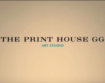 May include: The Print House GG Art Studio logo in black text on a beige background.