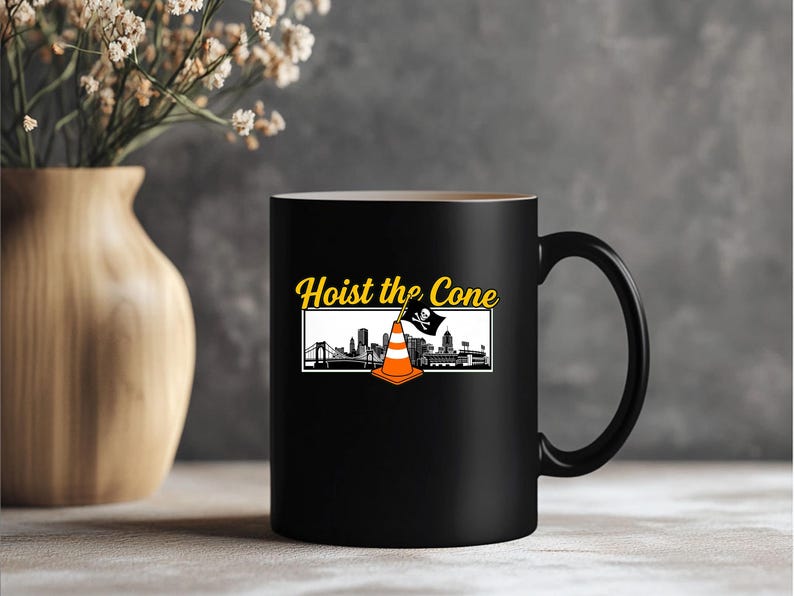 Hoist the Cone Pittsburgh Pirates Graphic | Steel City Baseball Fan (Digital Download) image 8
