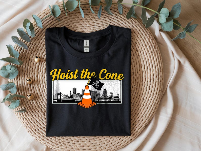 Hoist the Cone Pittsburgh Pirates Graphic | Steel City Baseball Fan (Digital Download) image 6