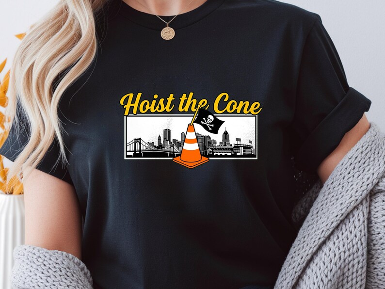 Hoist the Cone Pittsburgh Pirates Graphic | Steel City Baseball Fan (Digital Download) image 5