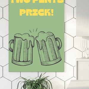 Still Game Poster – Scottish Comedy Print with Beers, Jack & Victor Pub Art