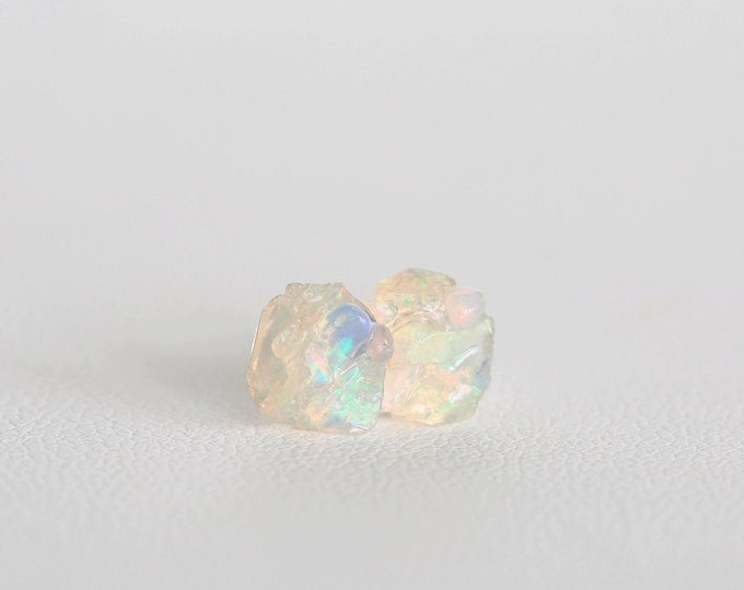 1PC Hot Sale Healing Reiki Raw Opal Stone Pendants Natural Opalite Mineral  Pendants Fit Jewelry Making DIY Necklace Earrings