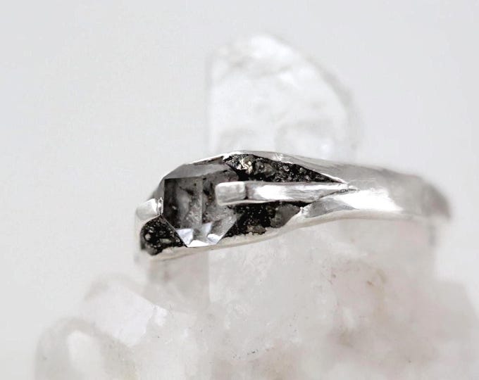 Herkimer Diamond Ring, Alternative Engagement Ring