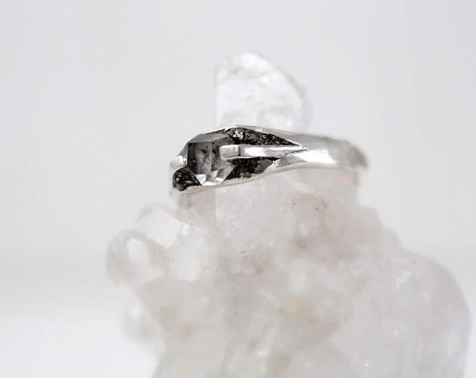 Herkimer Diamond Ring, Alternative Engagement Ring