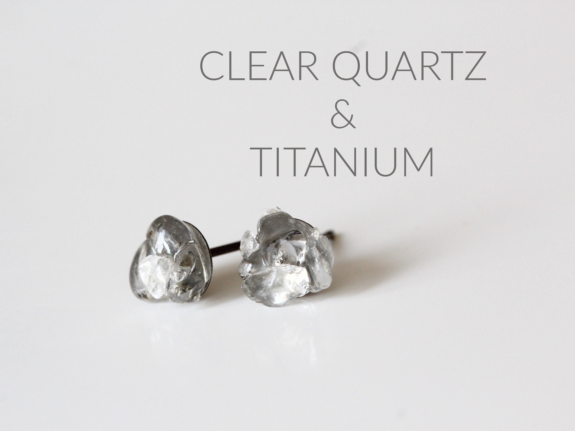 Clear hypoallergenic deals earrings