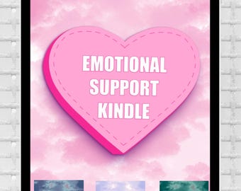 Kindle Back Card Insert Emotional Support