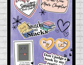 Kindle Back Card Insert Doodle
