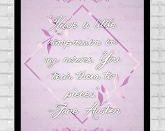 Kindle Back Card Insert Jane Austen
