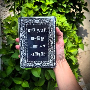 Kindle Back Card Insert Bandana Dark Romance