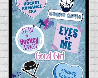 Kindle Back Card Insert Hockey Romance