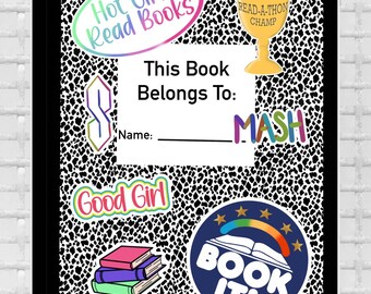 Kindle Back Card Insert Composition Notebook