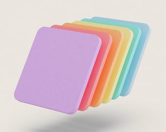 3mm Pastel Acrylic Laser Cut – Acrylic for Crafts, Engraving, and Decorating