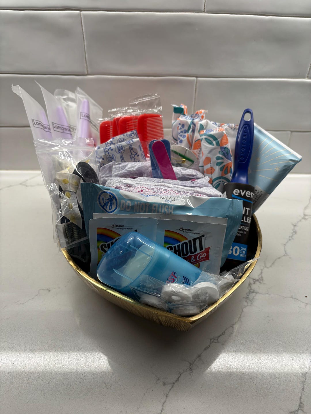 Bathroom Amenities Tray-bridal Suite-wedding Day Emergency Kit-guest ...
