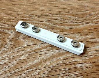 Conector mejorado Vidga de Ikea para rieles de cortina de una sola vía para una sujeción estable.