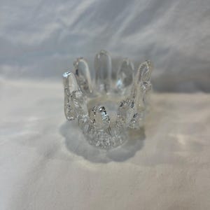 Vintage Kosta Boda Sunflower Votive Candle Holder