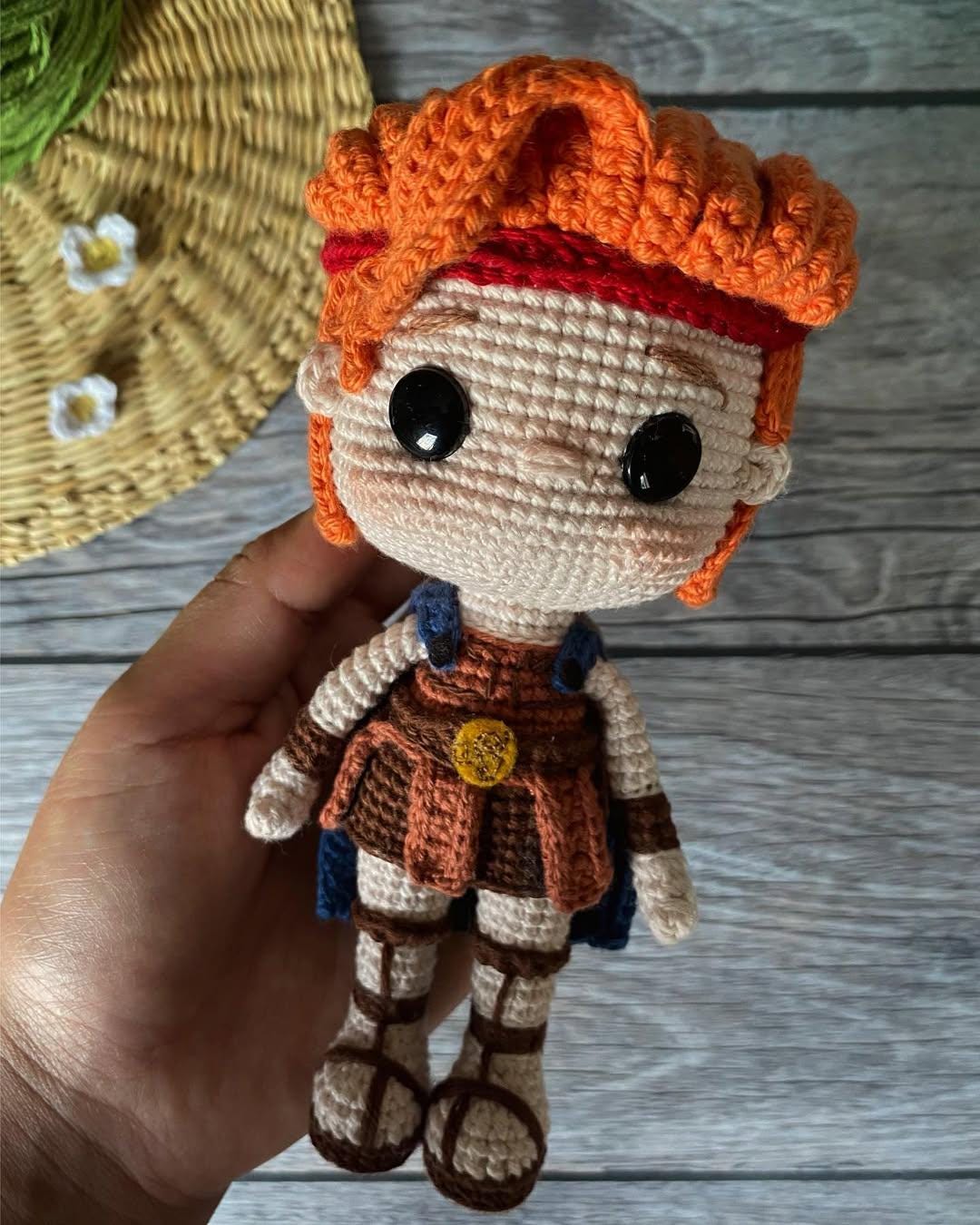 Hercules Pattern DIY Hercules Amigurumi Crochet Pattern – Bring the Mythical Hero to ...