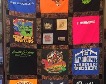 T Shirt & Memorial Clothing Quilt