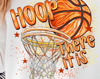 Take It to the Hoop Basketball Png, Basketball Png, Basketball Game Day Png, Basketball Mom Png, Coquette Basketball Bow Png