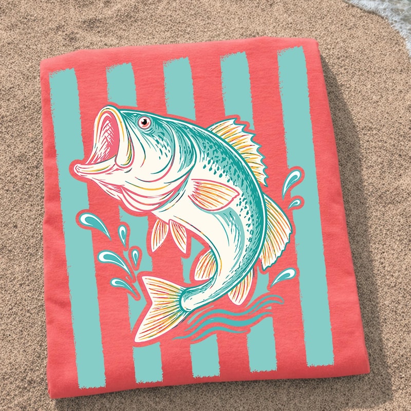 Stripe Fish Png - Etsy