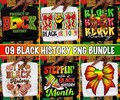 Black History Bundle Png, Black History Month Png, Black History Png, Afro American Png, Black History Shirt Png, Black History Coquette Bow