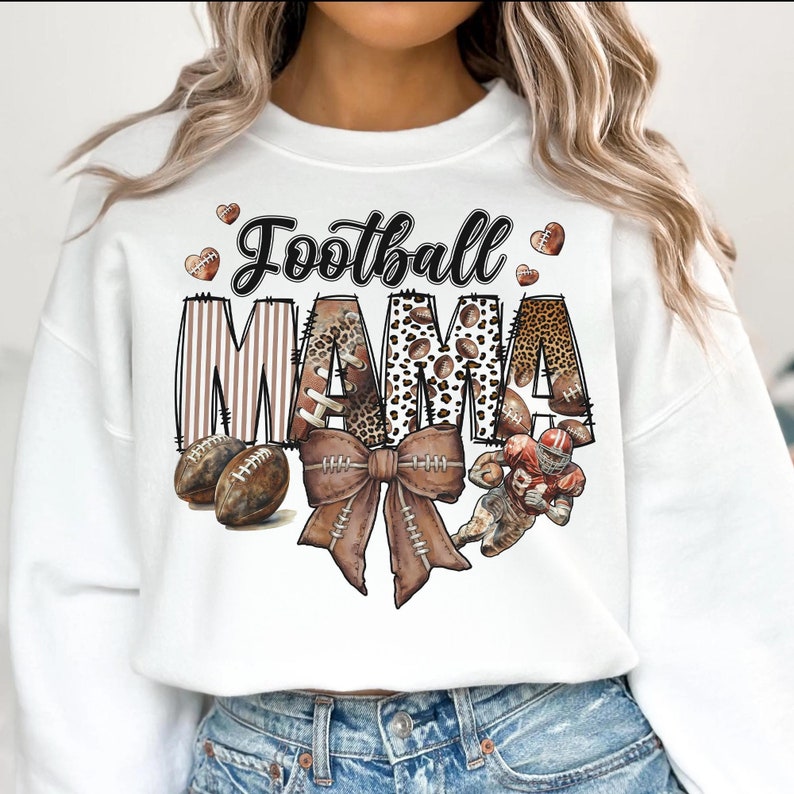 Fotbollsmamma png, fotboll png, fotbollsmamma png, matchdag, fotbollssäsong png, höstfotboll png, kokett fotboll png, digital nedladdning bild 1