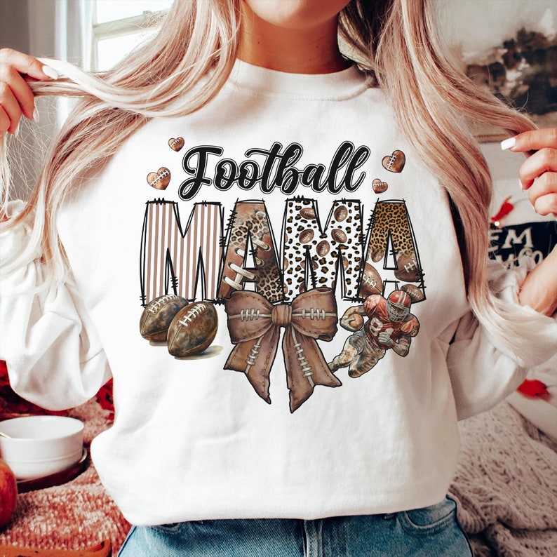 Fotbollsmamma png, fotboll png, fotbollsmamma png, matchdag, fotbollssäsong png, höstfotboll png, kokett fotboll png, digital nedladdning bild 2
