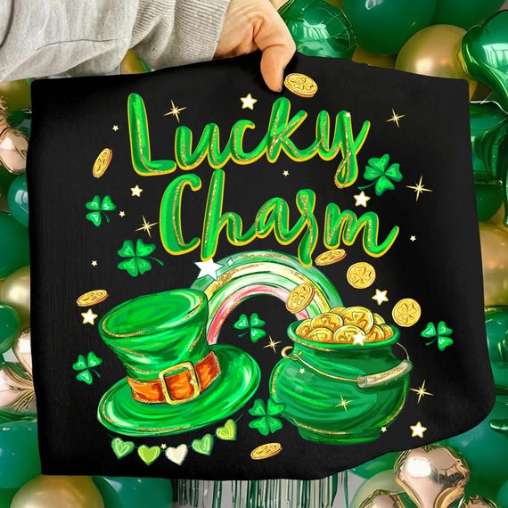 Lucky Png, Lucky Charm Png, Saint Patrick Png, Happy St Patrick Day Png, Clover Png, St Patricks Day Png Design, Lucky Mama Png