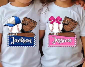 Personalized Boys/Girls Baseball Png, Boy Name Baseball Png, Game Day PNG, Baseball Ball Cap, Baseball Kids Custom Png, Baseball Mom Png
