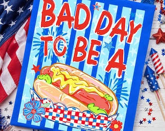 4 juli png, slechte dag om een hotdog te zijn png, gestreepte VS-sublimatie, onafhankelijkheidsdag, ontwerp barbecue, barbecue png