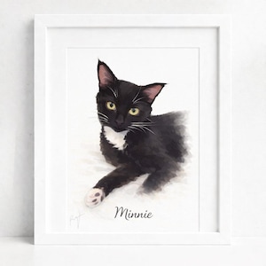 Retrato personalizado de tu mascota: Obra de arte digital personalizada a partir de una foto (Descarga digital) imagen 5