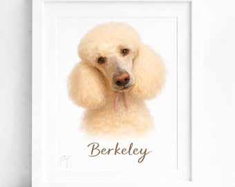 Custom Pet Portrait: Pet Memorial Art